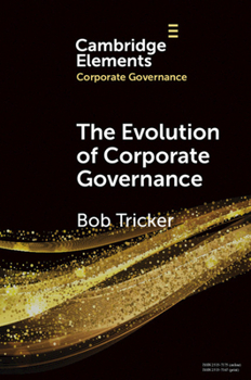 Paperback The Evolution of Corporate Governance Book