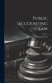 Hardcover Public Accounting Law Book