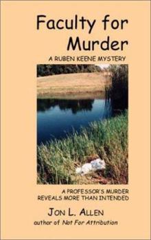 Paperback Faculty for Murder: A Ruben Keene Mystery Book