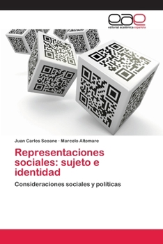 Paperback Representaciones sociales: sujeto e identidad [Spanish] Book