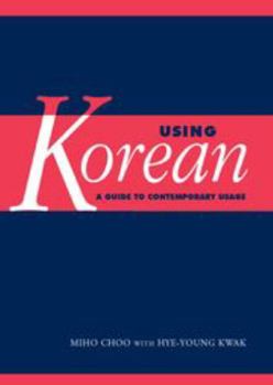 Paperback Using Korean Book