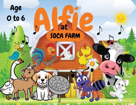 Paperback Alfie at Soca Farm [Large Print] Book