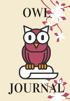 OWLJOURNAL: TRACK AND NOTE DOWN YOUR THOUGHTS AND IDEAS WITH THIS BEAUTIFUL OWL INSPIRED NOTEBOOK/JOURNAL/COMPOSITION/DIARY/PLANNER
