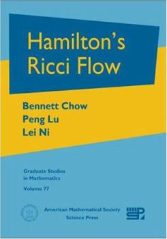 Hardcover Hamilton's Ricci Flow Book