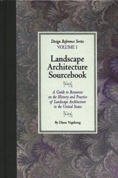 Hardcover Design Ref Ser: V1 Landscape Archite Book