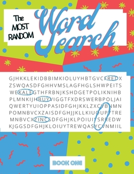 Paperback The MOST RANDOM Word Search Book