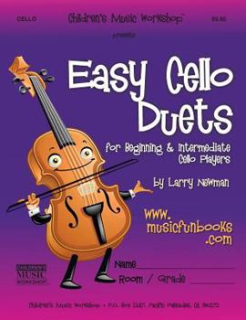 Paperback Easy Cello Duets: for Beginning and Intermediate Cello Players Book