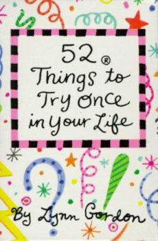 Misc. Supplies 52 Things to Try Once in Your Life Book