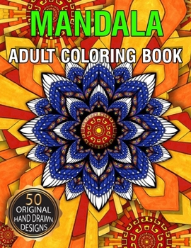 Paperback Mandala Adult Coloring Book