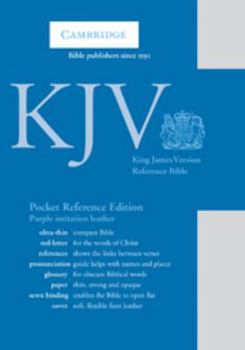 Leather Bound Pocket Reference Bible-KJV Book