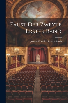 Paperback Faust der zweyte. Erster Band. [German] Book