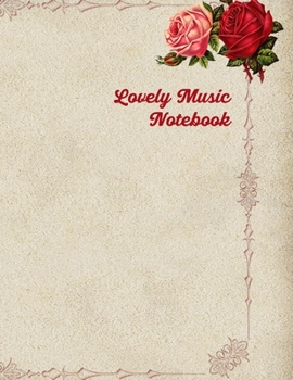 Paperback Lovely Music Notebook Book