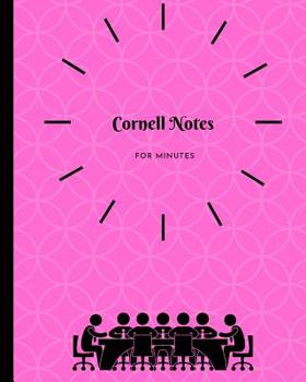 Paperback Cornell Notes for Minutes Book