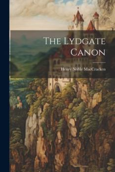 Paperback The Lydgate Canon Book