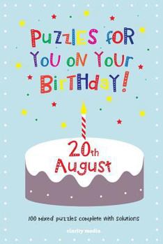 Paperback Puzzles for you on your Birthday - 20th August Book