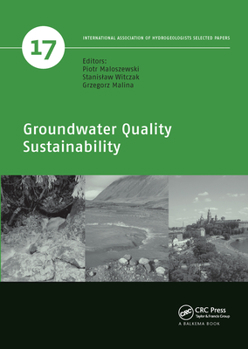 Paperback Groundwater Quality Sustainability Book