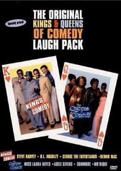 DVD The Original Kings of Comedy/ Queens of Comedy Gift Set [DVD] Book