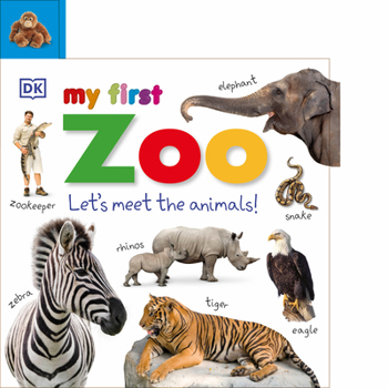 Board book My First Zoo: Let's Meet the Animals! Book