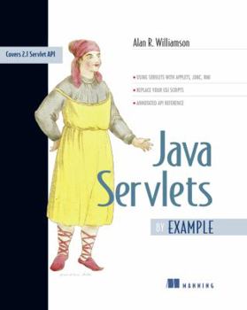 Paperback Java Servlets by Example Book