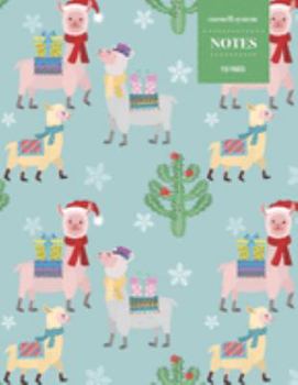 Cornell System Notes 110 Pages: Cactus Notebook for Professionals and Students, Teachers and Writers | Succulent Llama Pattern