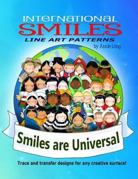 Paperback International Smiles: Line Art Patterns Book