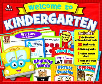 Hardcover Get Ready for Kindergarten Activity Kit Book