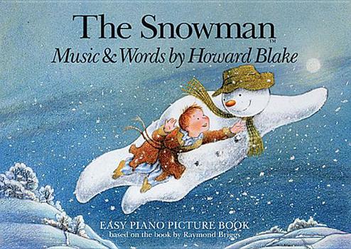 Paperback The Snowman: Easy Piano Picture Book