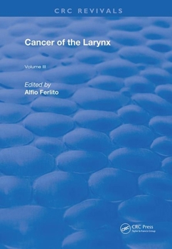 Paperback Cancer of the Larynx: Volume 2 Book