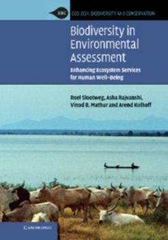 Biodiversity in Environmental Assessment: Enhancing Ecosystem Services for Human Well-Being - Book  of the Ecology, Biodiversity and Conservation