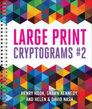 Paperback Large Print Cryptograms #2 Book