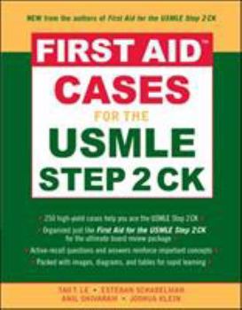 Paperback First Aid Cases for the USMLE Step 2 CK Book