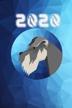 Paperback 2020: Schnauzer Daily Planner Diary Book