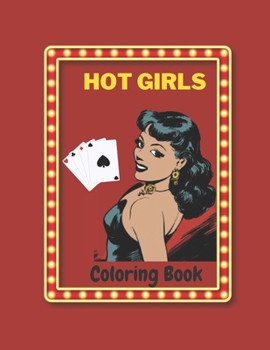 Paperback Hot Girls Coloring Book