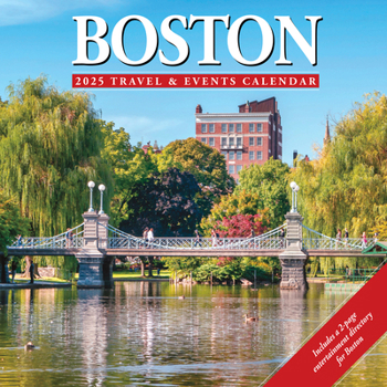 Calendar Boston 2025 12 X 12 Wall Calendar Book