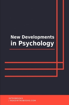 Paperback New Developments in Psychology Book