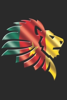 CAMEROON NOTEBOOK: Cameroon Notebook | college book | diary | journal | booklet | memo | composition book | 120 sheets - Dot Grid paper 6x9 inch