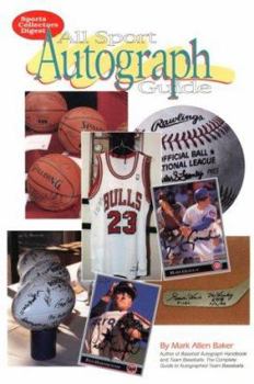 Paperback All Sport Autograph Guide Book