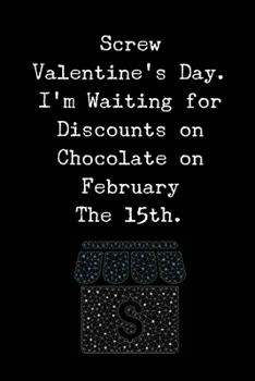 Paperback Funny and Sexy Valentines' Day Gift Blank College Ruled Line Paper Book