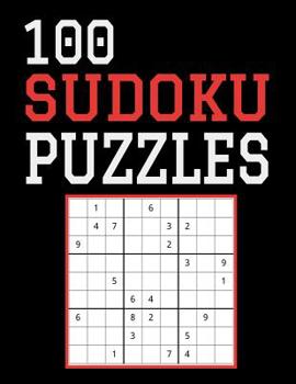 Paperback 100 Sudoku Puzzles: Difficulty Level Hard, Large Print, One Sudoku Per Page, Solutions in the Back, 126 Pages, Soft Matte Cover, 8.5 x 11 Book