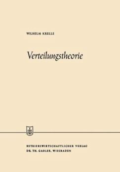 Paperback Verteilungstheorie [German] Book