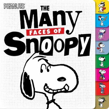 Board book The Many Faces of Snoopy Book