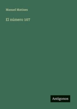 Paperback El número 107 [Spanish] Book