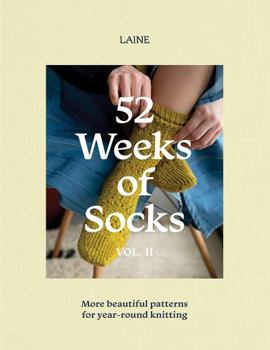 Paperback 52 Weeks of Socks, Vol. II: More Beautiful Patterns for Year-Round Knitting Book