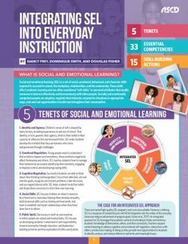 Wall Chart Integrating Sel Into Everyday Instruction (Quick Reference Guide) Book