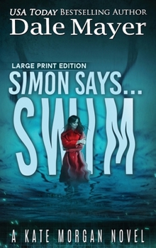 Hardcover Simon Says... Swim [Large Print] Book