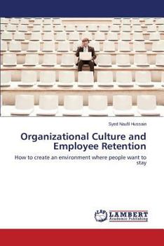Paperback Organizational Culture and Employee Retention Book