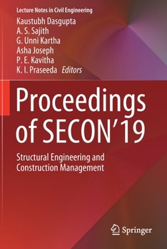 Paperback Proceedings of Secon'19: Structural Engineering and Construction Management Book