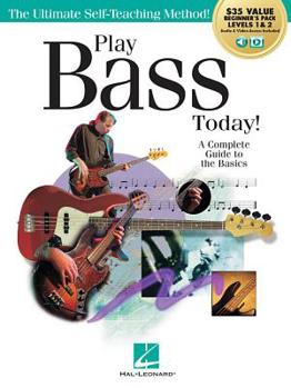 Paperback Play Bass Today! All-In-One Beginner's Pack: Includes Book 1, Book 2, Audio & Video Book