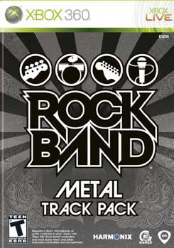 Misc. Rock Band Metal Track Pack Book
