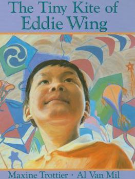 Hardcover Tiny Kite of Eddie Wing Book